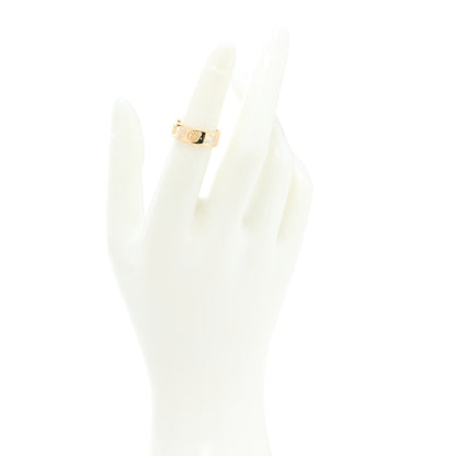 Gucci 18K Yellow Gold Enamel 6mm Icon Blooms Ring 48 4.5 2 of 5