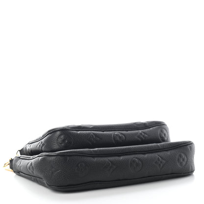 Louis Vuitton Empreinte Monogram Giant Multi Pochette Accessories Black 3 of 8