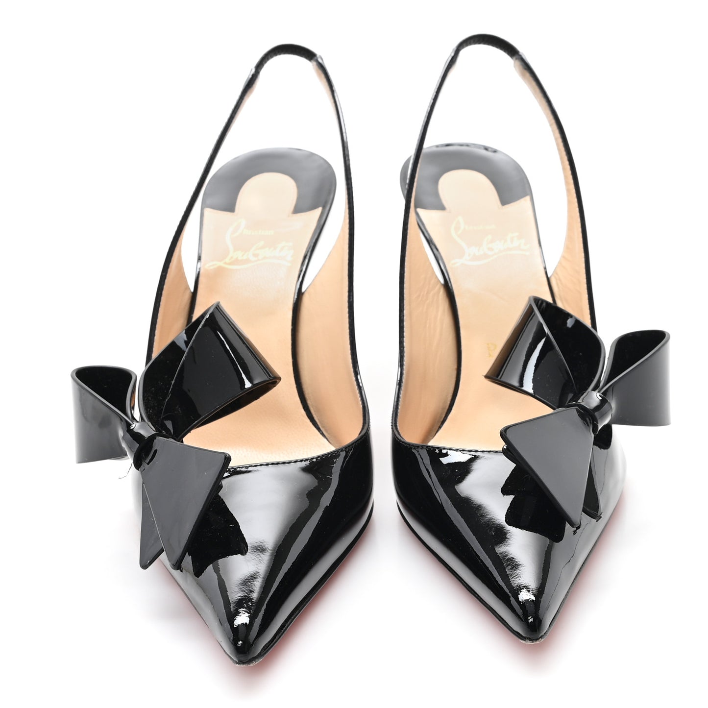 Patent Clare Nodo 80 Pumps 38 Black