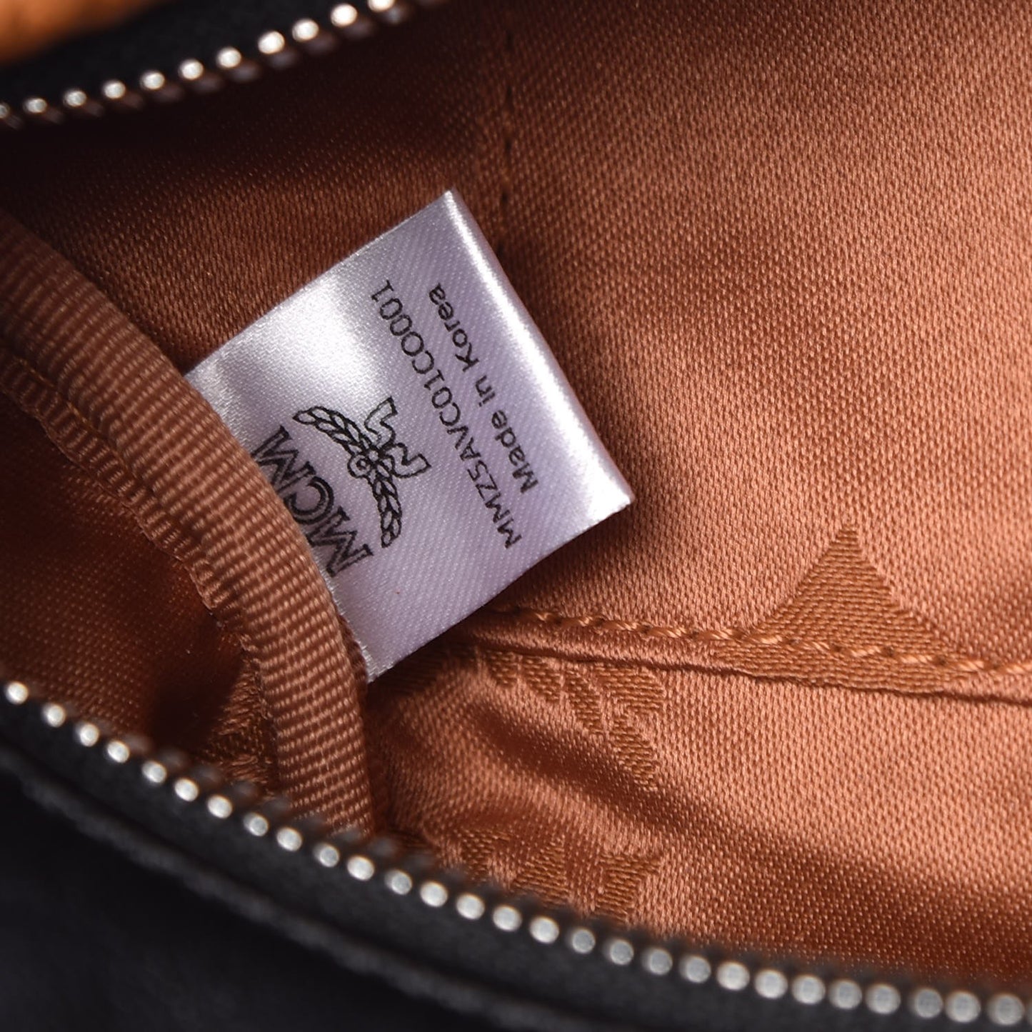 Visetos Waist Bag Black Cognac