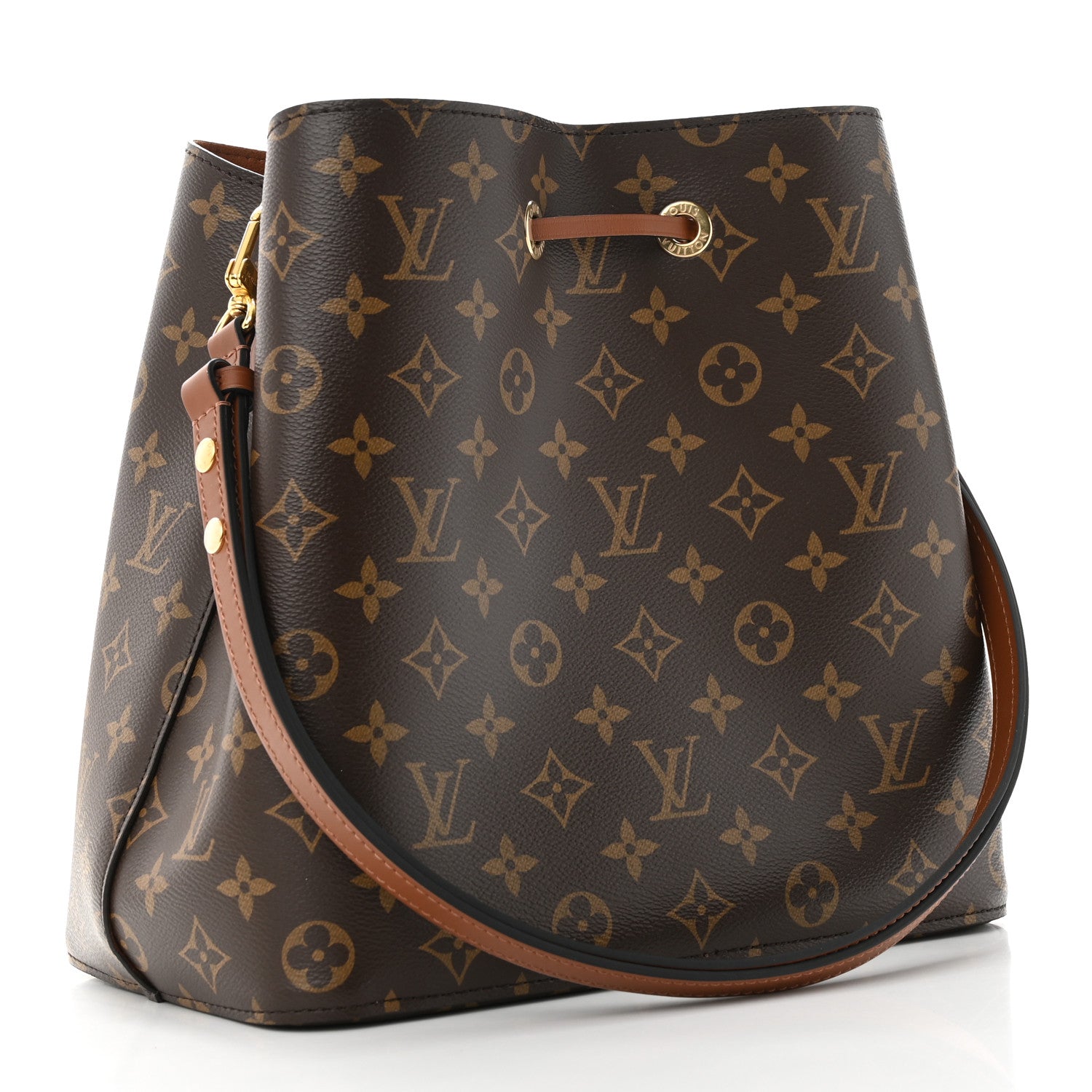 Louis Vuitton Monogram Neonoe MM Caramel 4 of 10