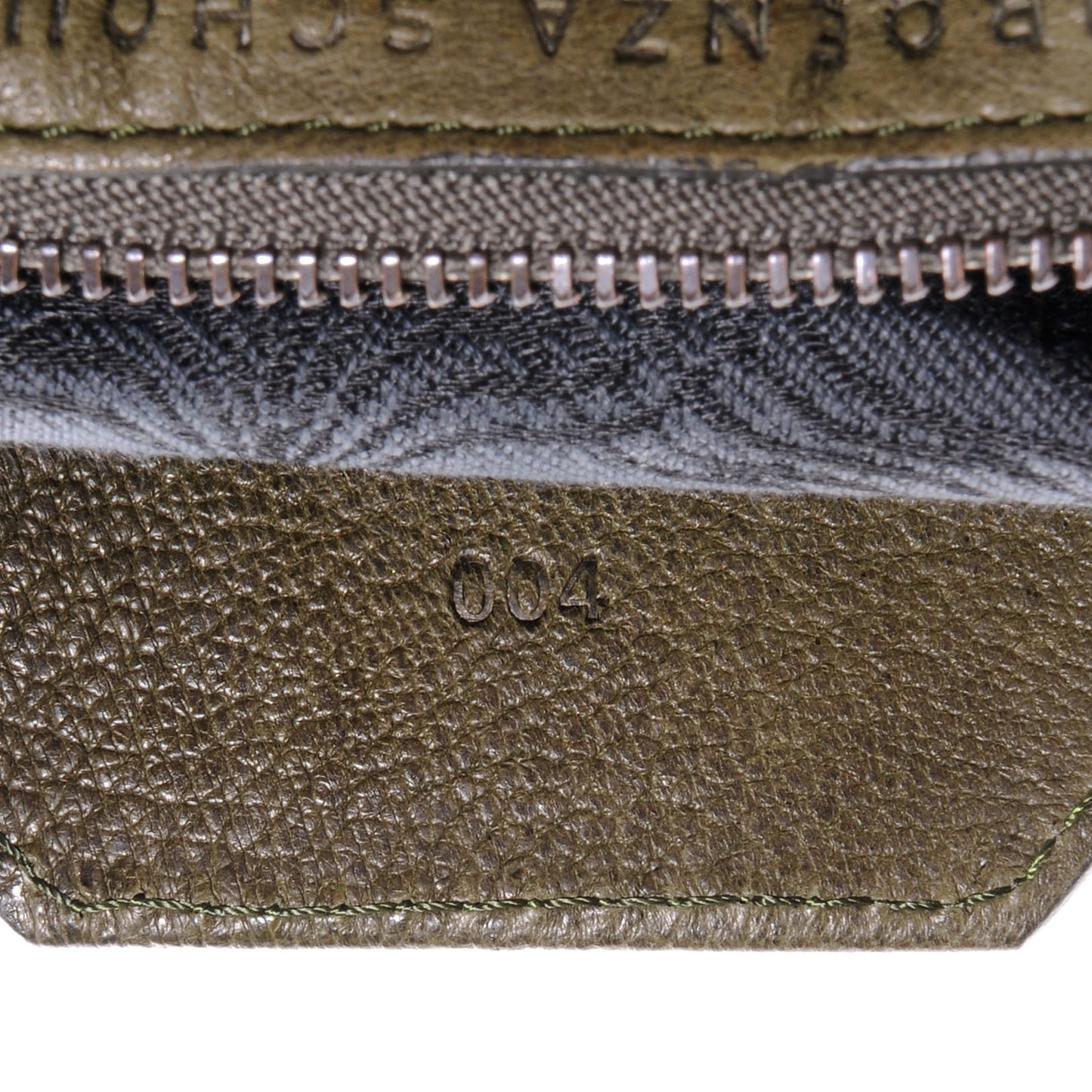 Lambskin PS1 Medium Satchel Military