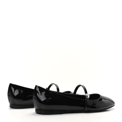 Louis Vuitton Patent Uniformes Ballet Flats 37 Black 4 of 8