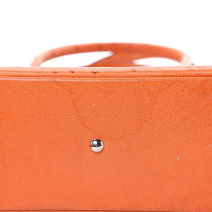Hermes Ostrich Bolide 27 Orange 12 of 14