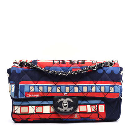 Chanel Canvas Le Train Small Flap 1 of 18