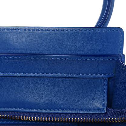 Celine Smooth Calfskin Micro Luggage Royal Blue 6 of 14
