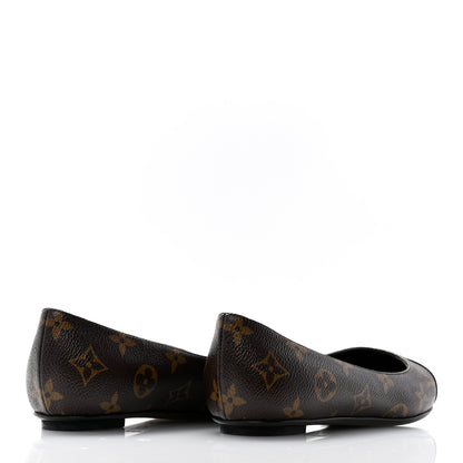 Louis Vuitton Patent Monogram Fetish Ballerina Flats 35.5 4 of 11