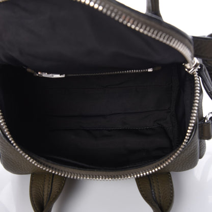 Alexander Wang Pebbled Lambskin Mini Rockie Green Silver Hardware 5 of 7