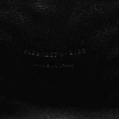 Saint Laurent Grain De Poudre Matelasse Monogram Mini Lou Camera Bag Black 7 of 11