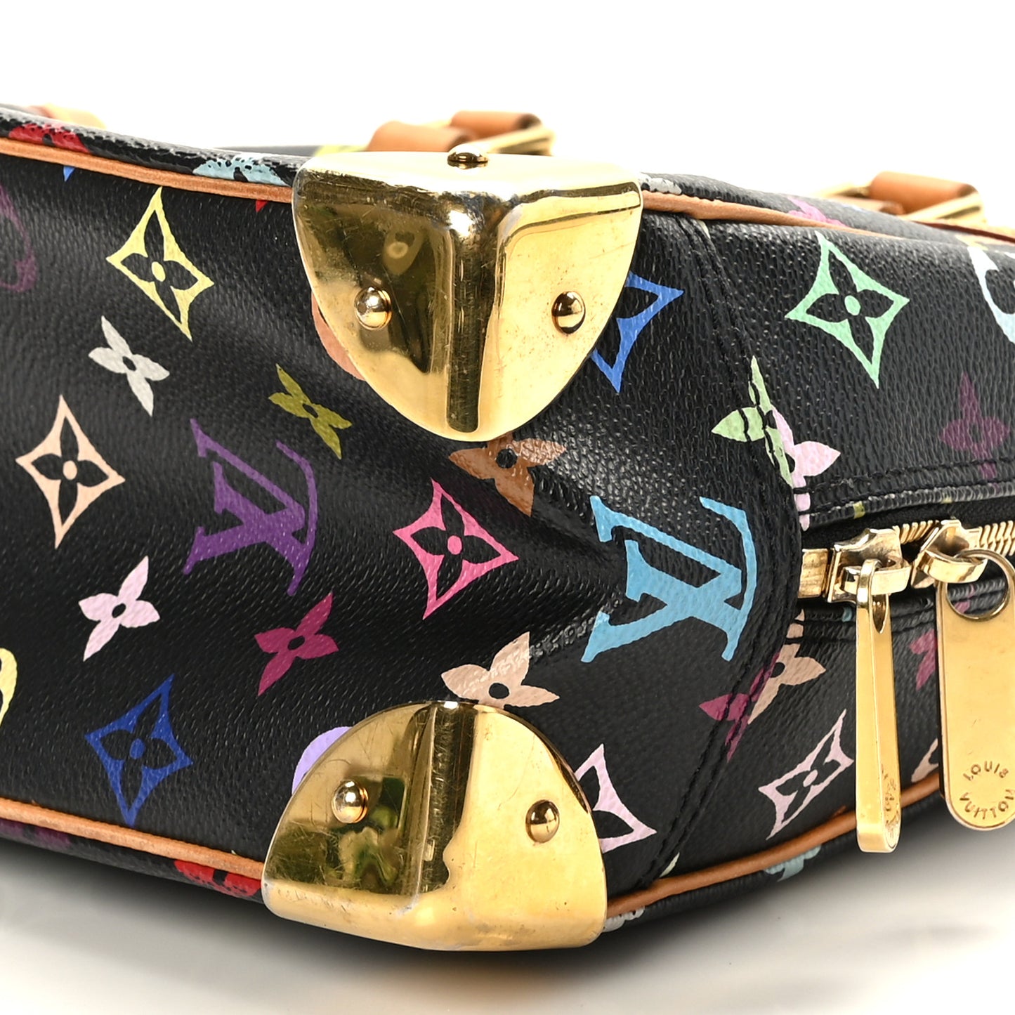 Monogram Multicolor Trouville Black