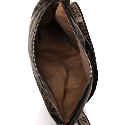 Fendi Zucca Cuoio Romano Selleria Messenger Tobacco Moro 5 of 10
