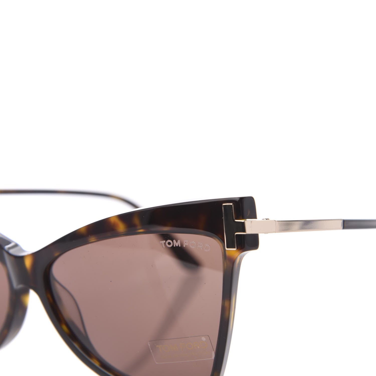 Tom Ford Acetate Tallulah TF767 Sunglasses Dark Havana 7 of 7