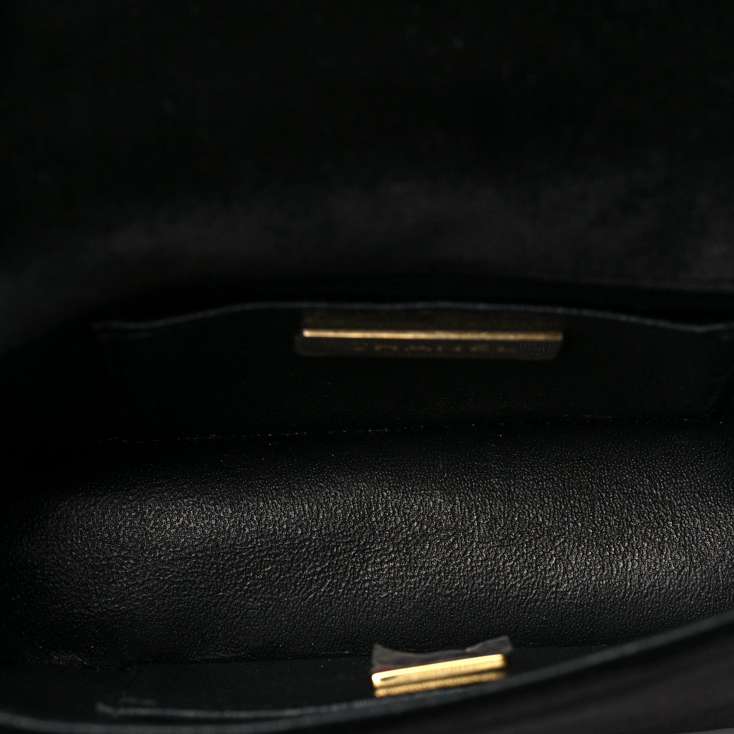 Chanel Velvet Quilted Crystal CC Mini Flap Black 5 of 8