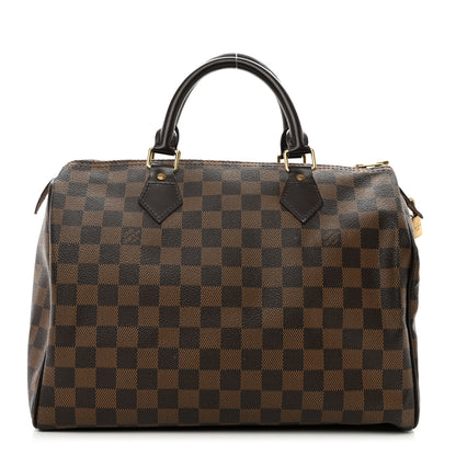 Louis Vuitton Damier Ebene Speedy 30 1 of 11