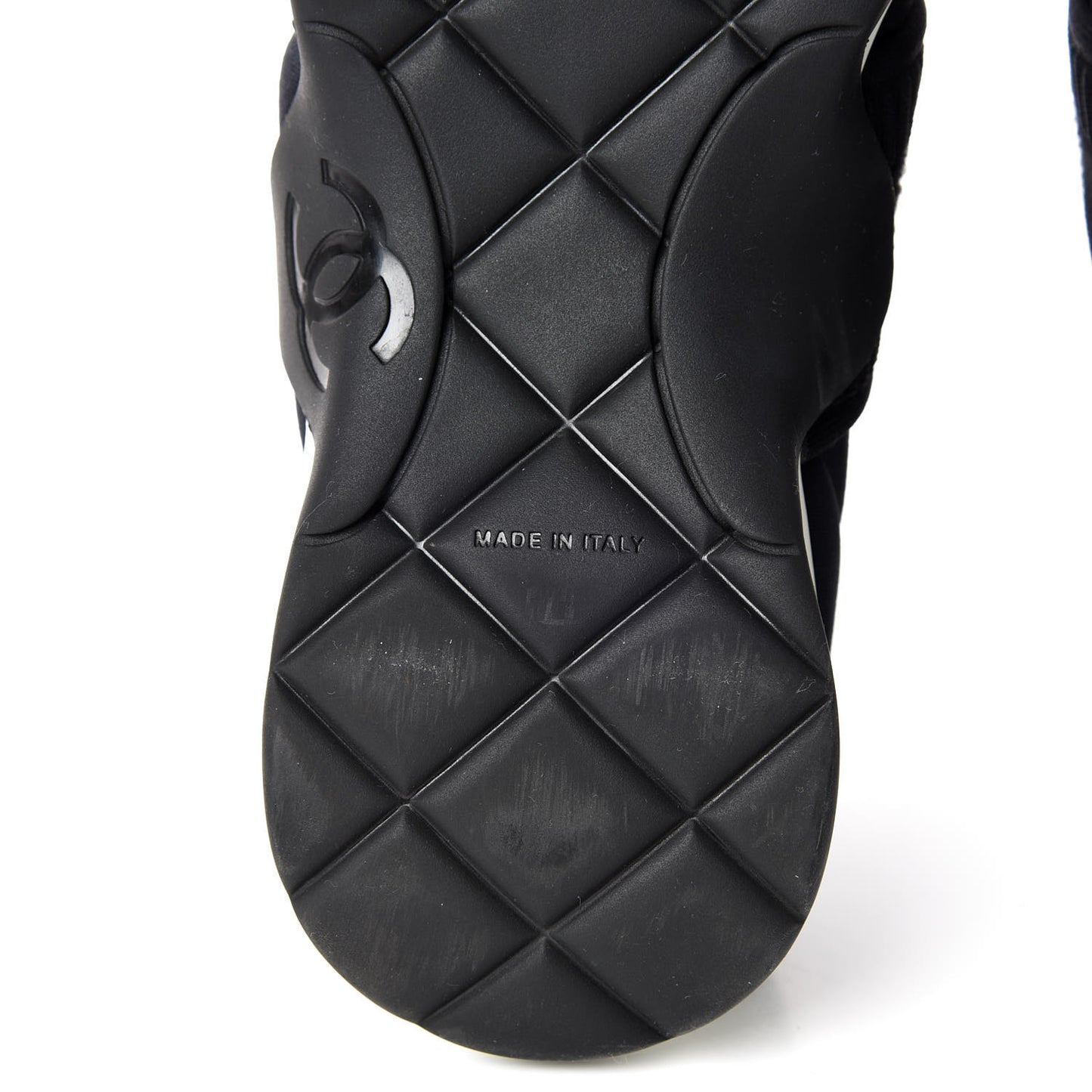 Stretch Fabric CC Sneakers 36 Black