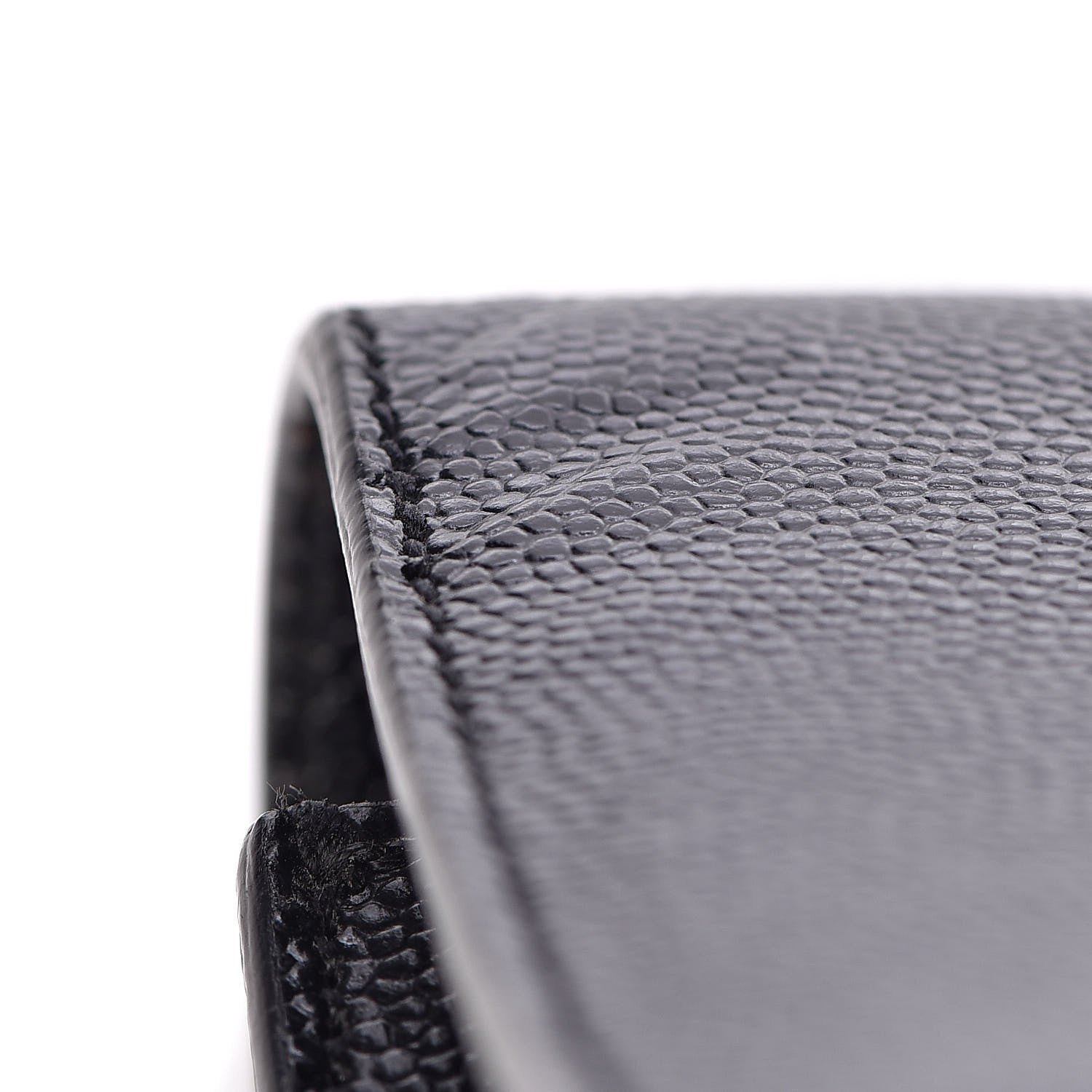 Saint Laurent Grain De Poudre Monogram Cassandre Clutch Black 13 of 14
