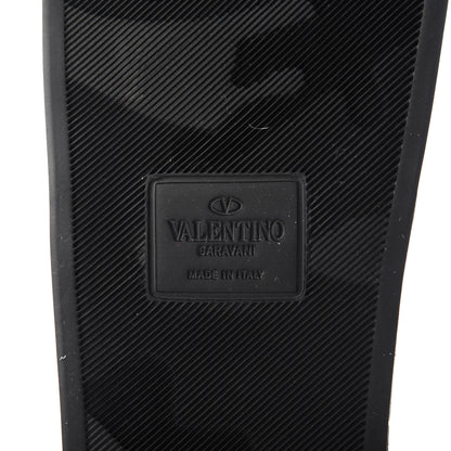 Valentino Garavani Rubber VLTN Pool Slide Sandals 35 Black 7 of 9