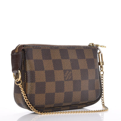 Louis Vuitton Damier Ebene Mini Pochette Accessories 3 of 7