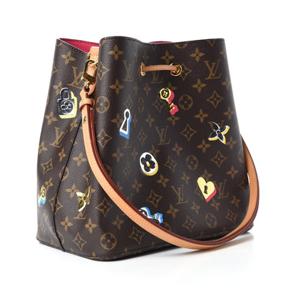 Louis Vuitton Monogram Love Lock Neonoe 3 of 10