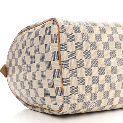 Louis Vuitton Damier Azur Speedy 30 9 of 11