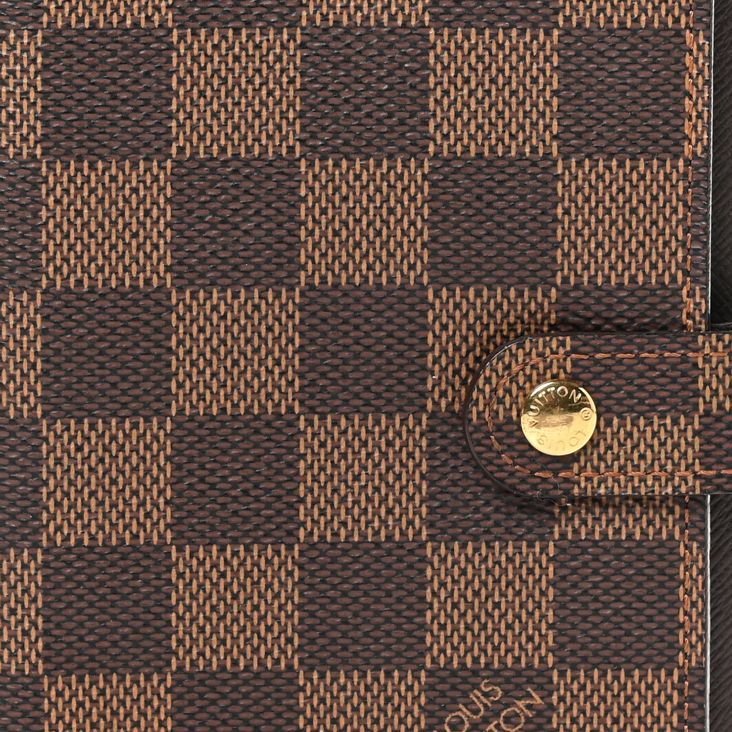Damier Ebene Small Ring Agenda Cover