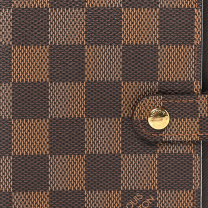 Louis Vuitton Damier Ebene Small Ring Agenda Cover 7 of 7