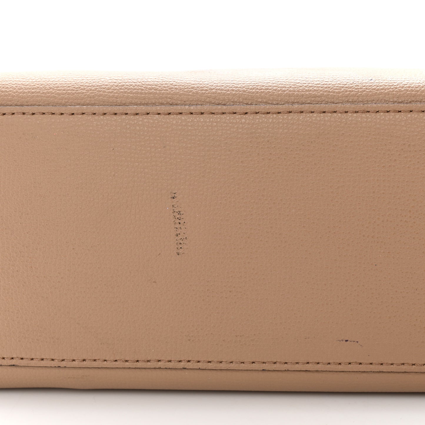 Grainy Calfskin Haymarket Check Medium Reversible Tote Camel