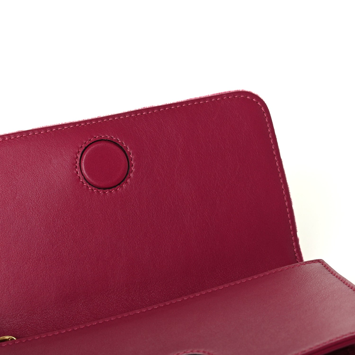 Gucci Velvet Matelasse Love Embroidered GG Marmont Mini Bag Light Raspberry Rose 6 of 6