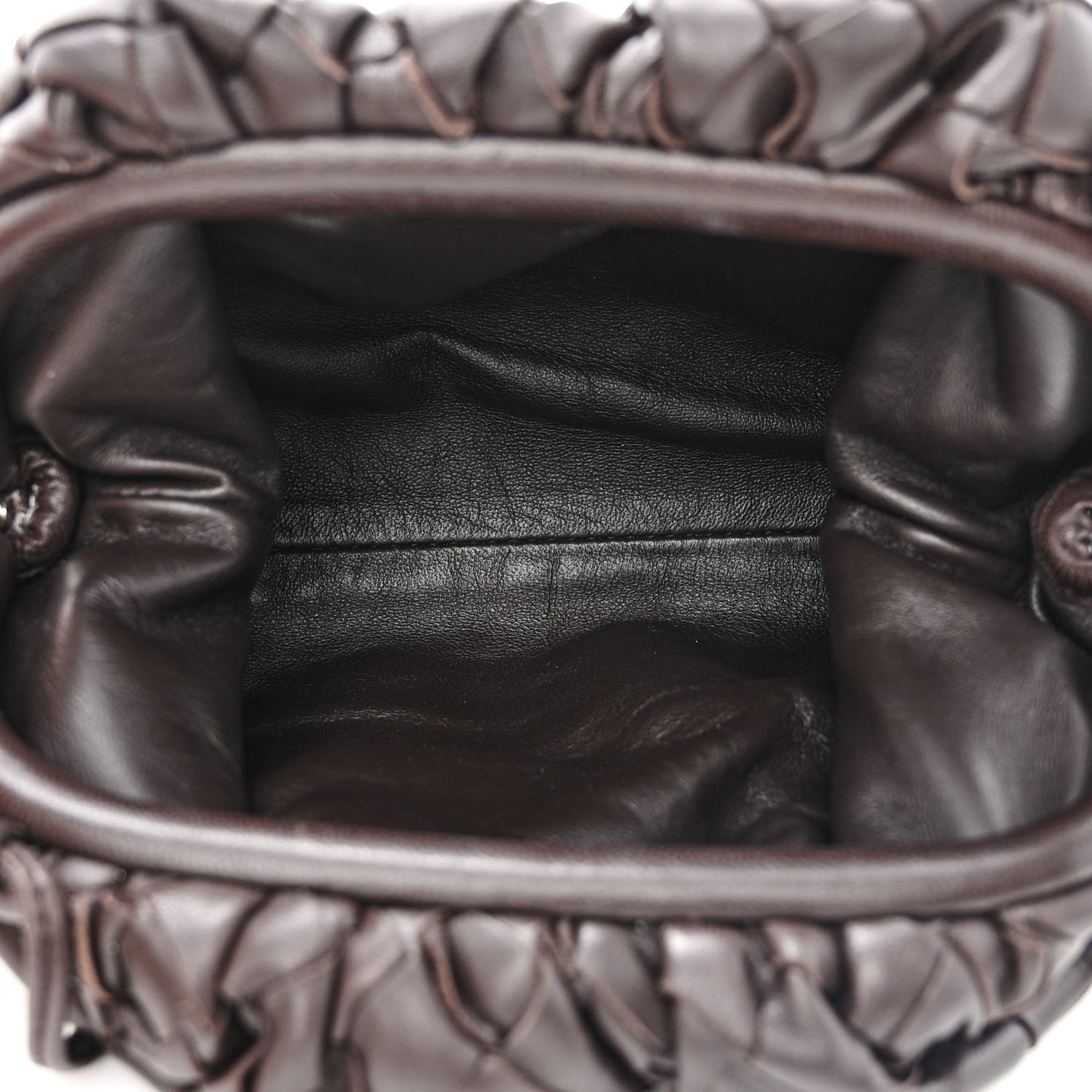 Nappa Intrecciato The Mini Pouch Fondant