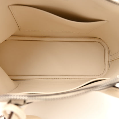 Hermes Epsom 1923 Sangle Bolide 25 Nata Bleu Indigo Lime 16 of 31