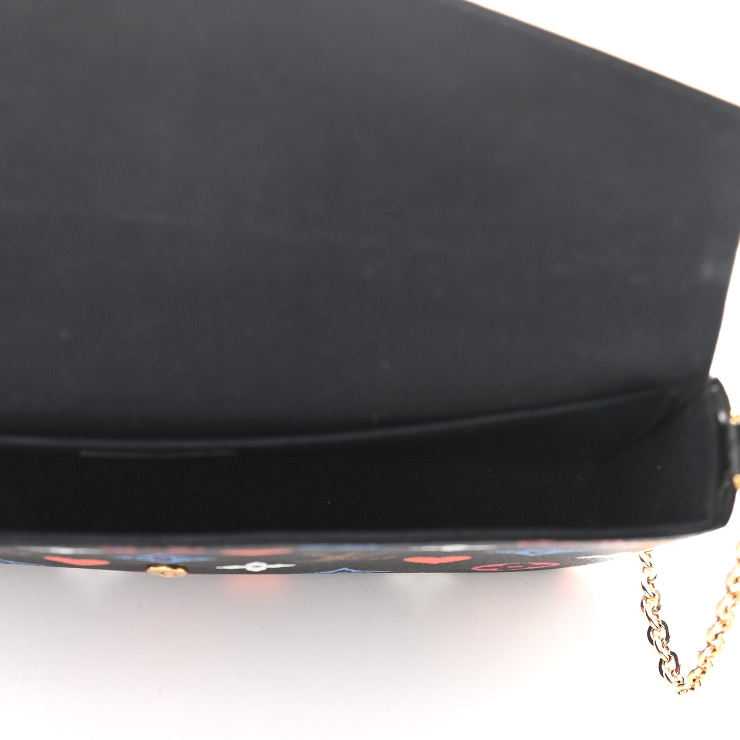 Game On Felicie Chain Wallet Black