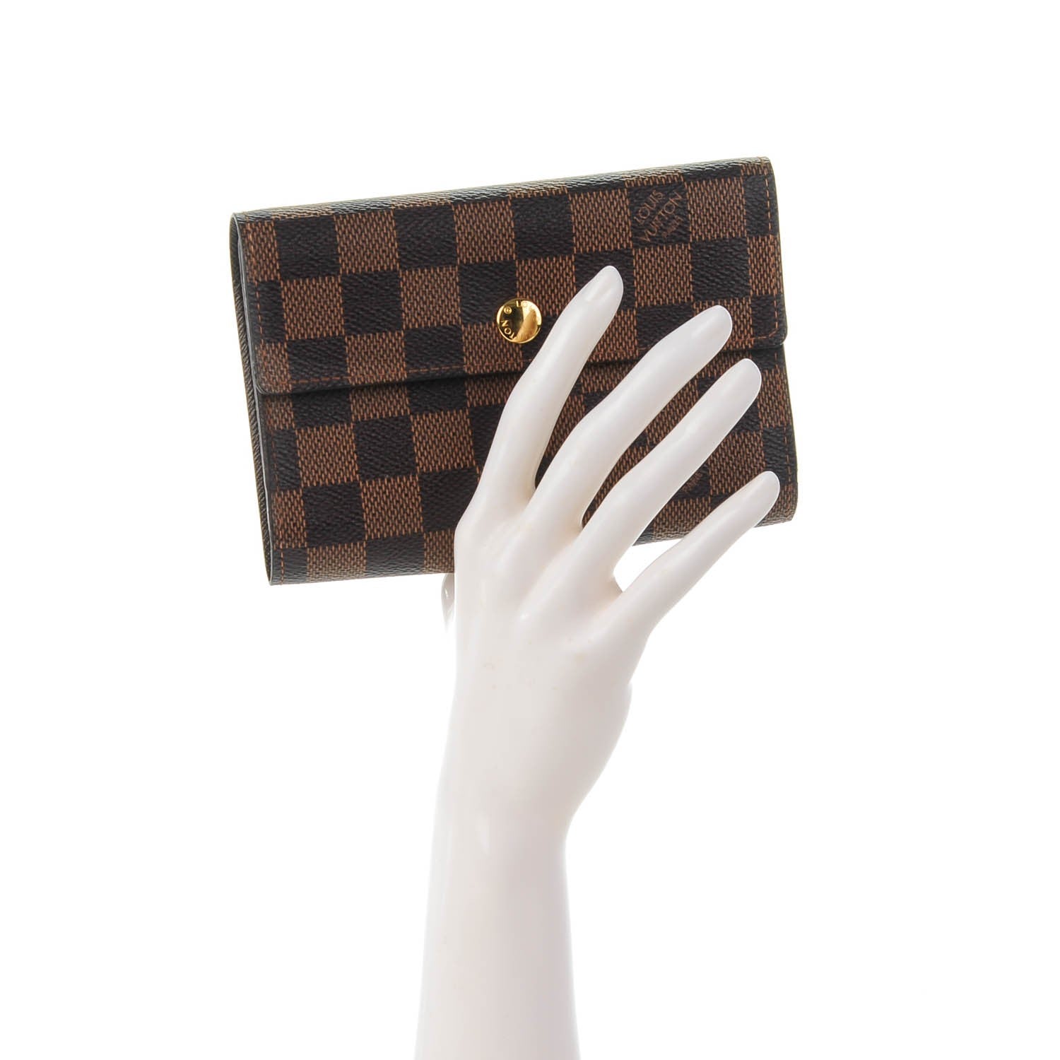 Louis Vuitton Damier Ebene Alexandra Wallet 2 of 7