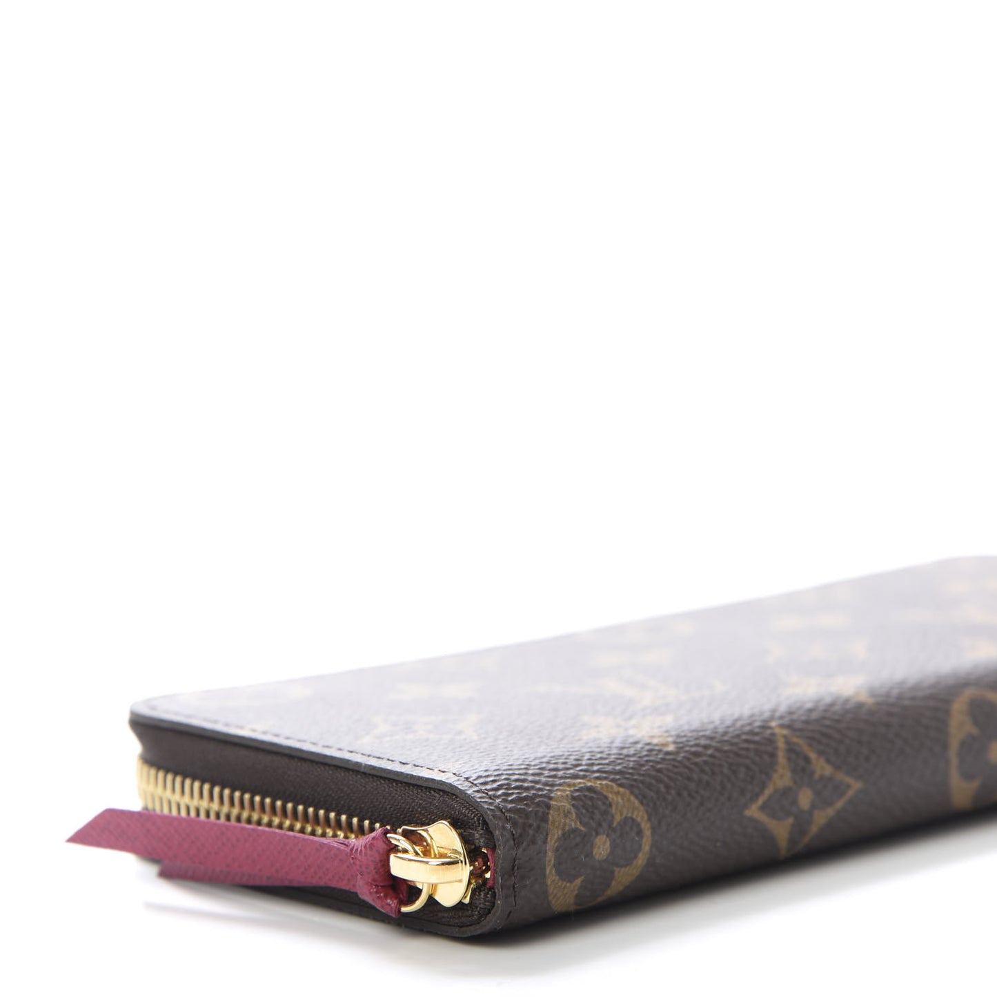 Monogram Clemence Wallet Fuchsia