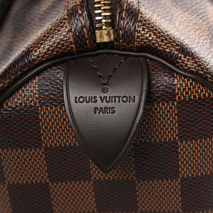 Louis Vuitton Damier Ebene Speedy 25 6 of 8