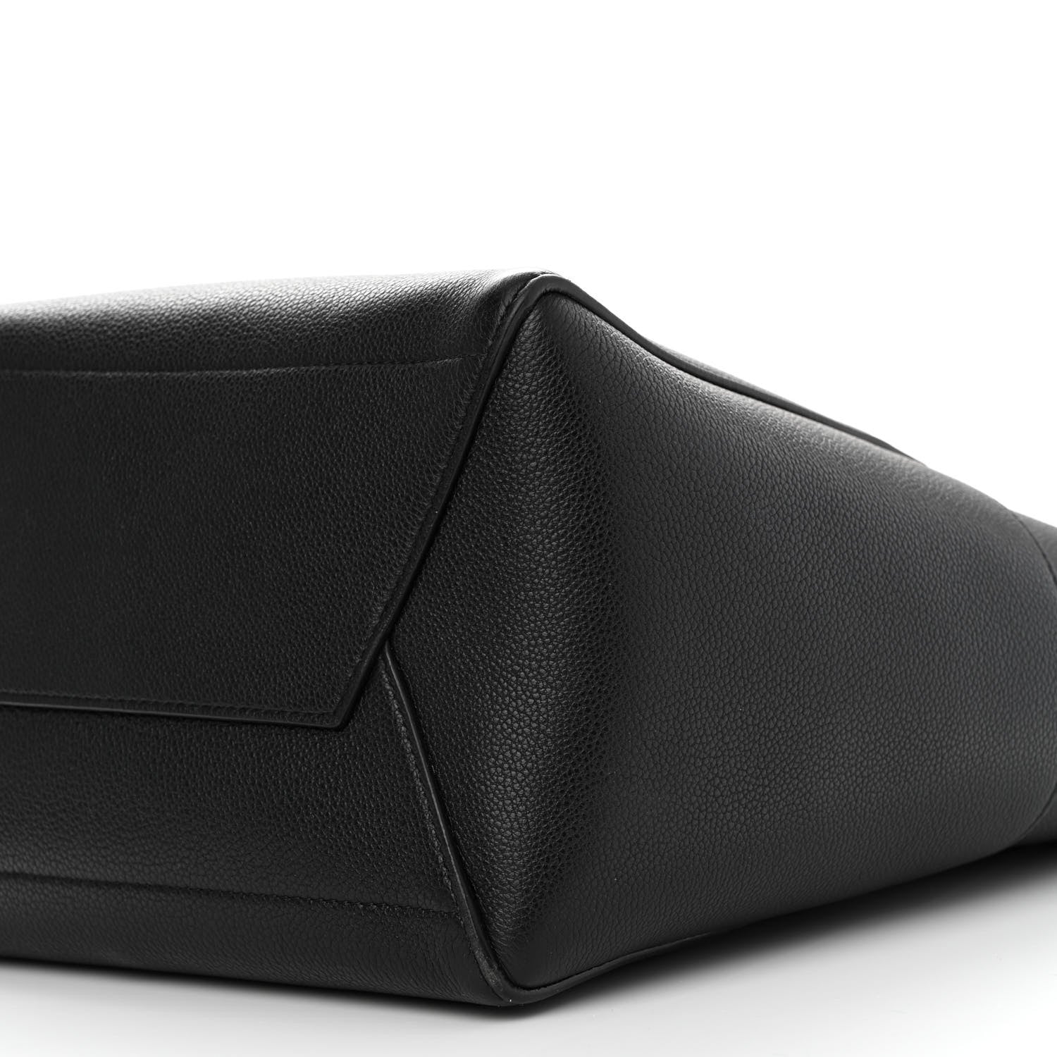 Celine Soft Grained Calfskin Sangle Bucket Bag Black 10 of 13