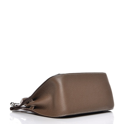 Hermes Taurillon Clemence Jypsiere 28 Etoupe 4 of 8