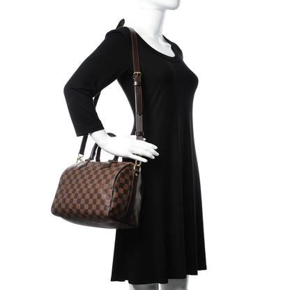 Louis Vuitton Damier Ebene Speedy Bandouliere 25 2 of 7
