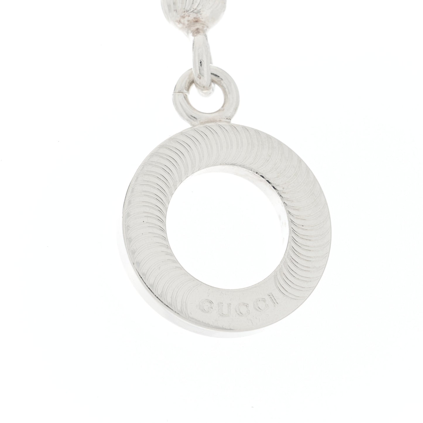 Sterling Silver Bead Toggle Necklace