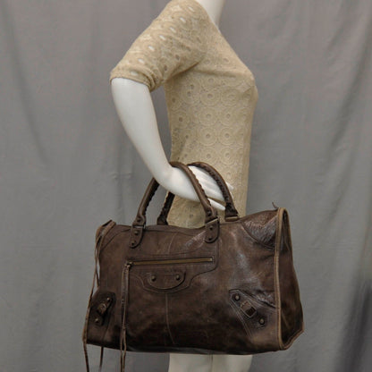 Balenciaga Chevre Work Truffle 2 of 10