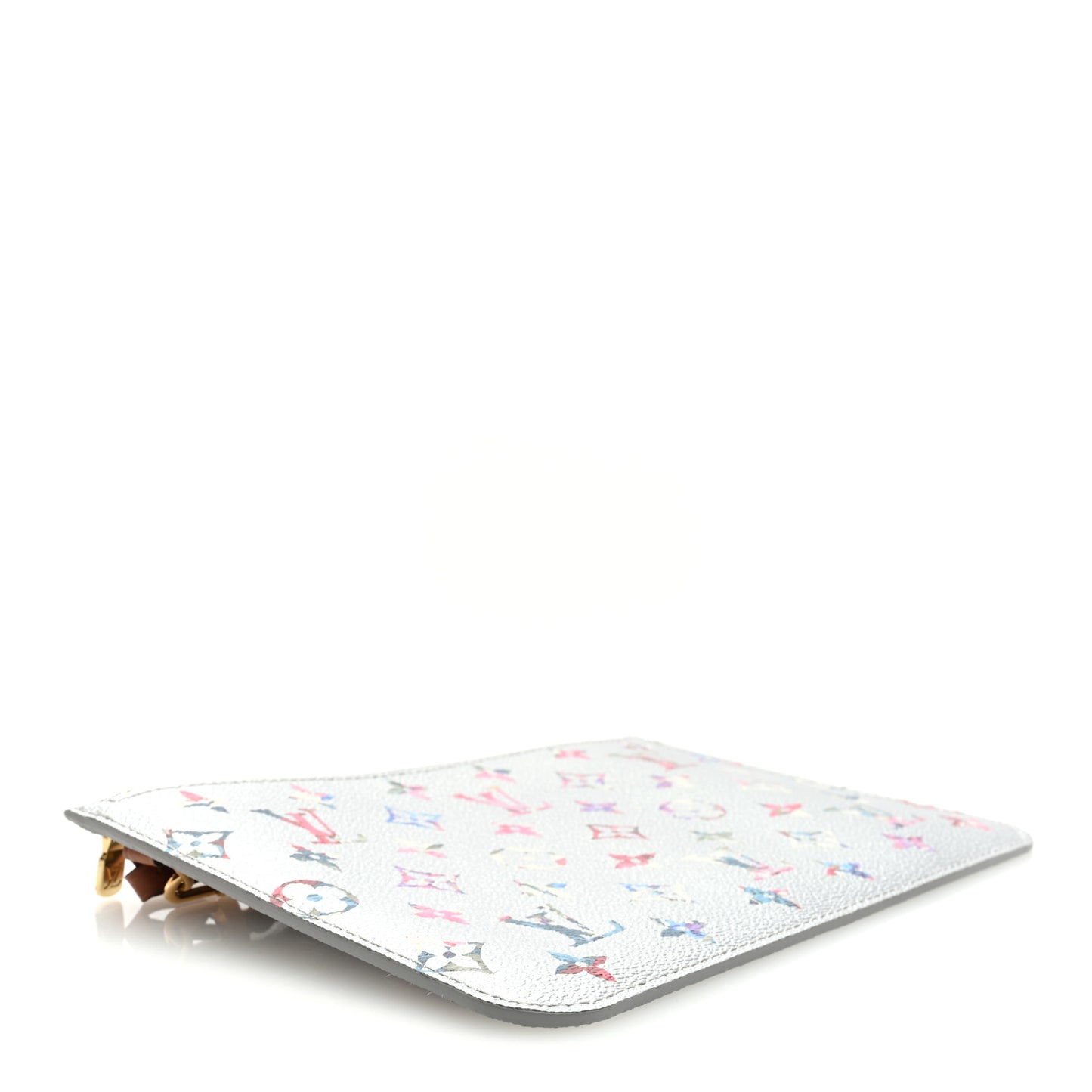 Metallic Monogram LV Garden Neverfull MM GM Pochette Silver