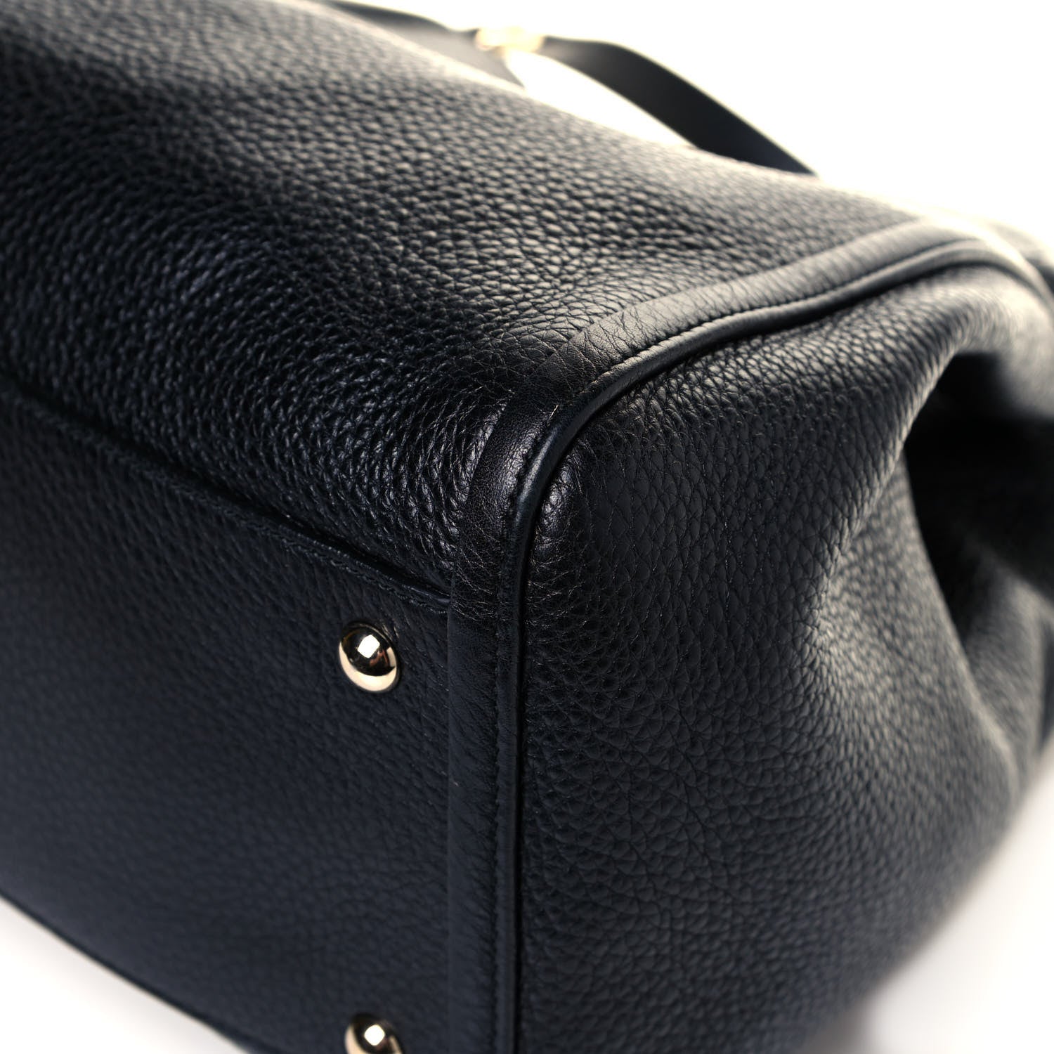 Gucci Pebbled Calfskin Medium Soho Shoulder Bag Black 13 of 13