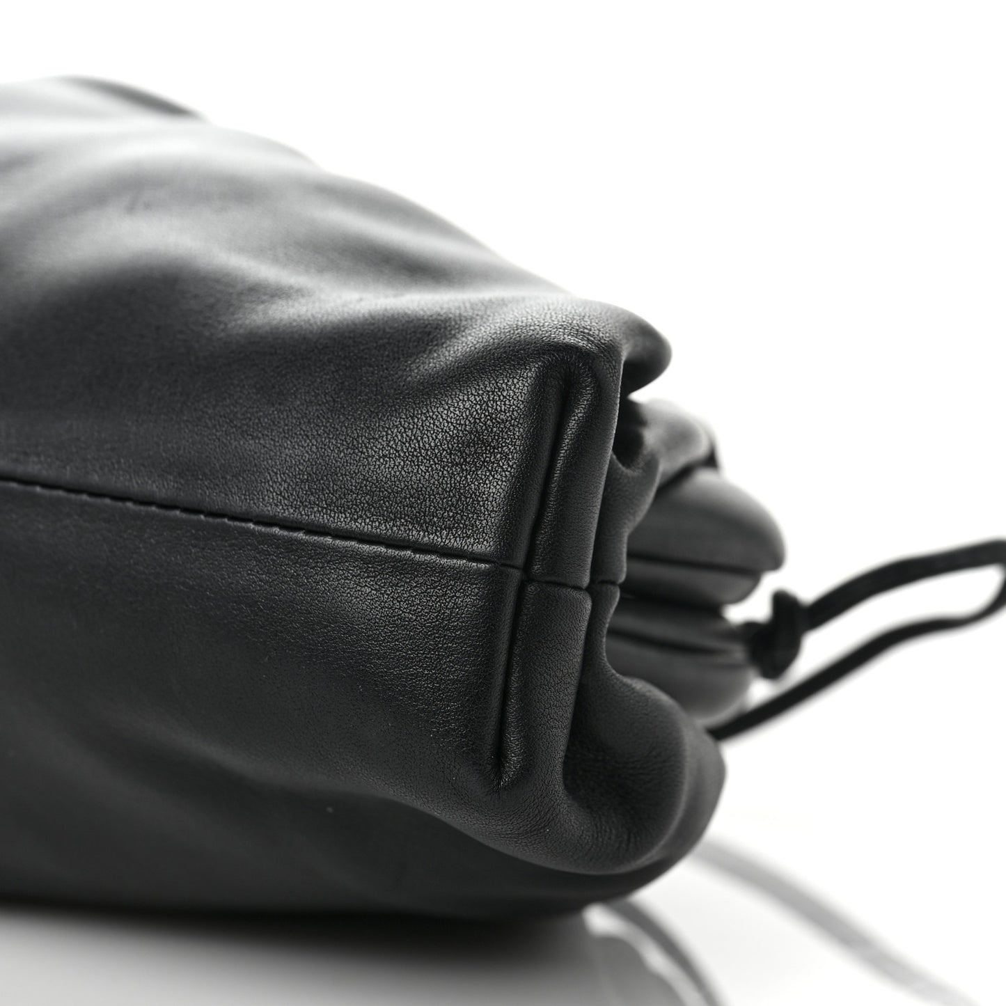 Butter Calfskin The Mini Pouch Black