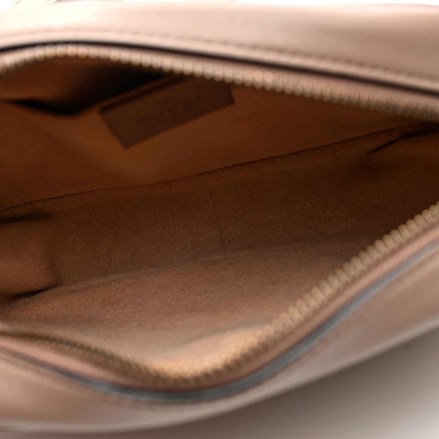Calfskin Matelasse Mini GG Marmont Chain Shoulder Bag Nude