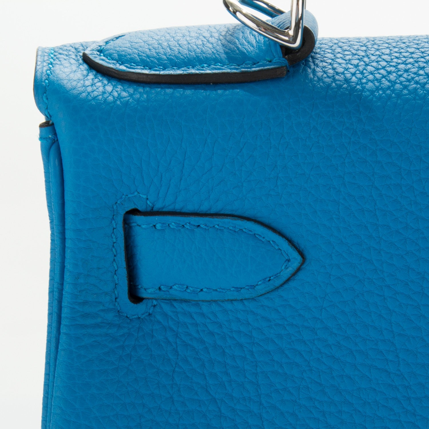 Hermes Togo Kelly Retourne 28 Bleu Zanzibar 8 of 25