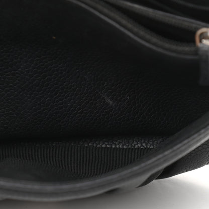 Chanel Caviar Half Moon Wallet On Chain WOC Black 12 of 13