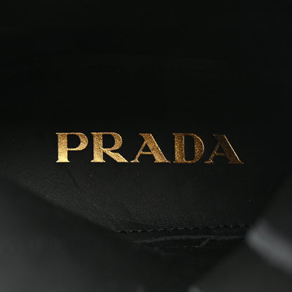 Prada Spazzolato Chocolate 50mm Combat Boots 36 Black 8 of 15