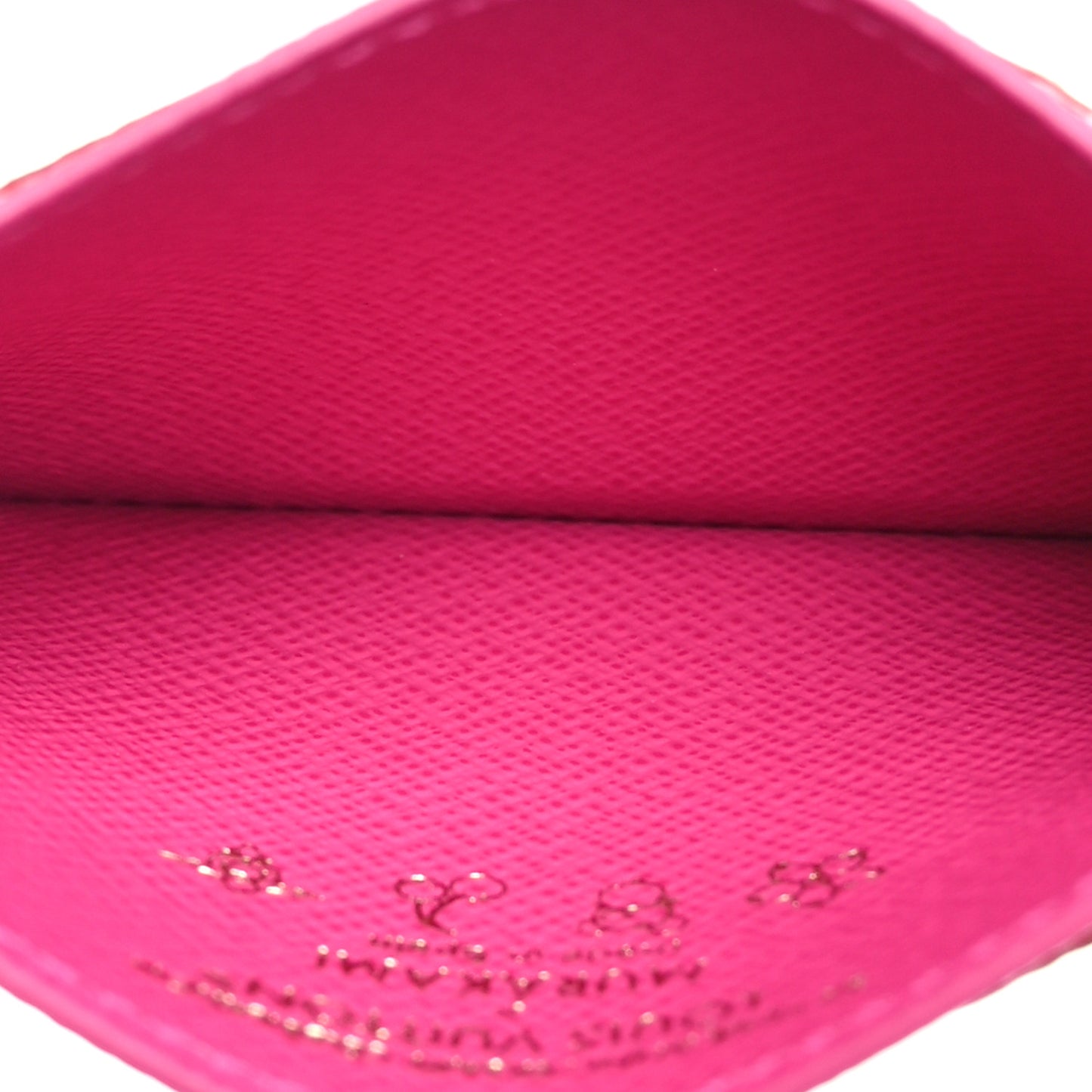 LV X TM Monogram Multicolor Card Holder Kawaii Pink