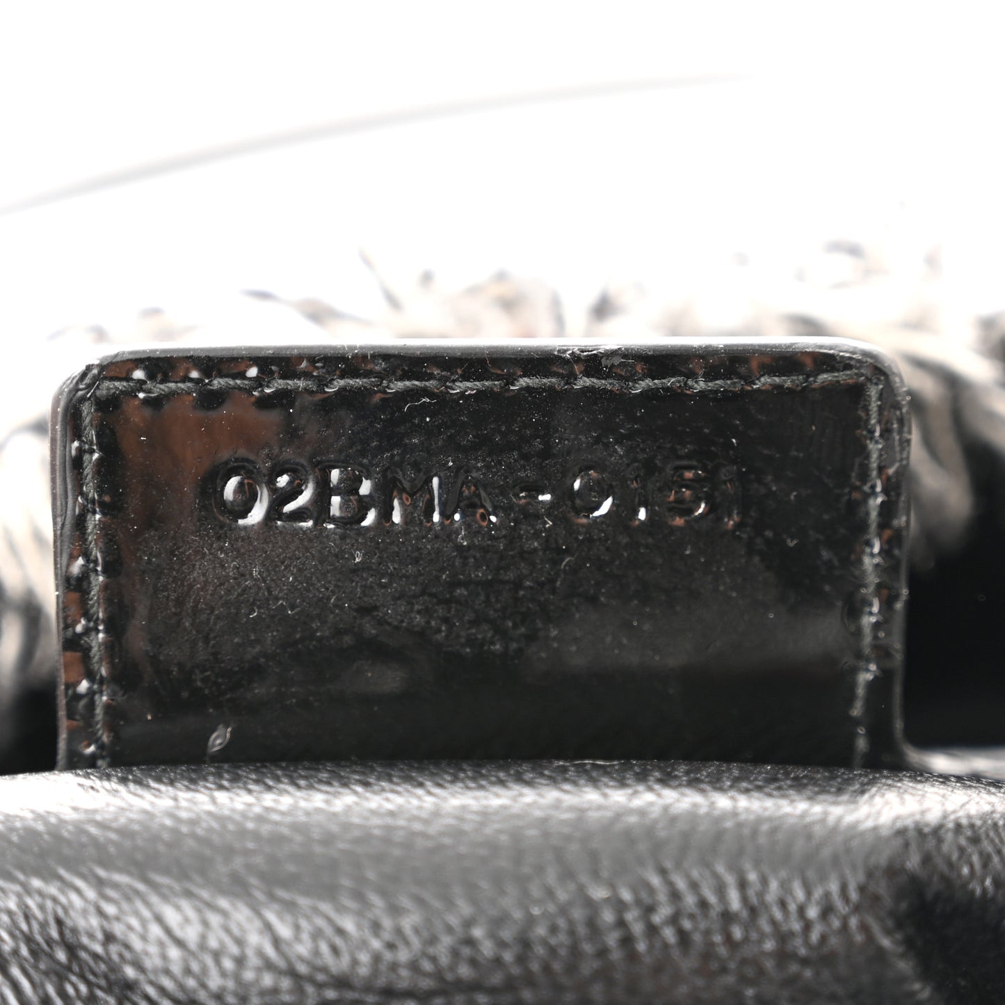 Denim Fringe Medium Lady Dior Grey