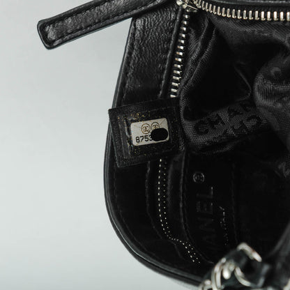 Chanel Lambskin Lax Pochette Black 7 of 7