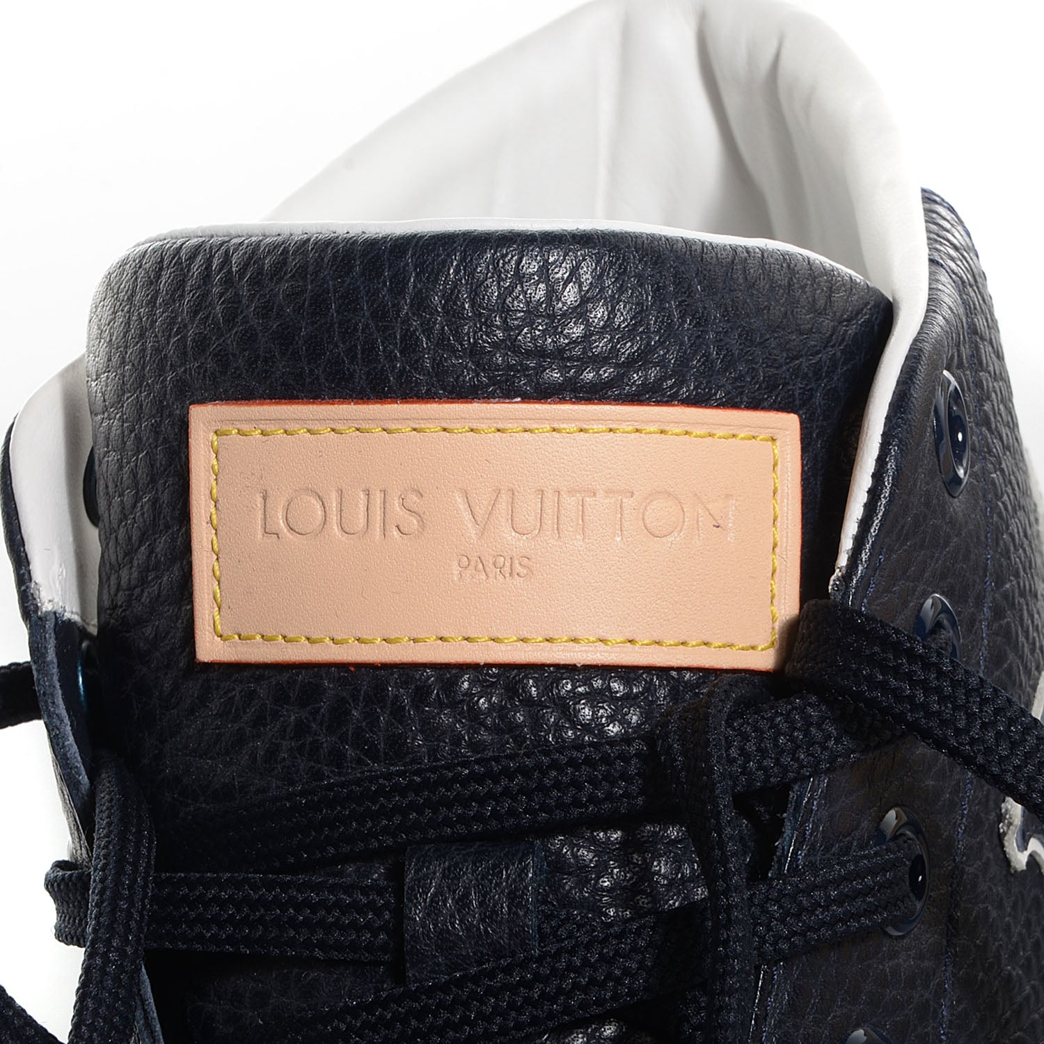 Louis Vuitton Leather Surfside Sneakers 10 Navy 5 of 8